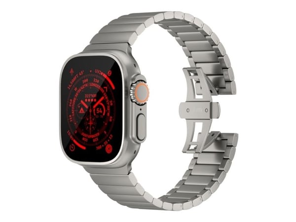 Just Mobile titan reim til Apple Watch Ultra (1&2) med DLC-belegg - grå
