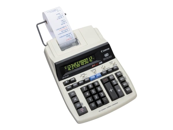 Strimmelregner Canon MP120-MG bordmodel 12 cifre LCD