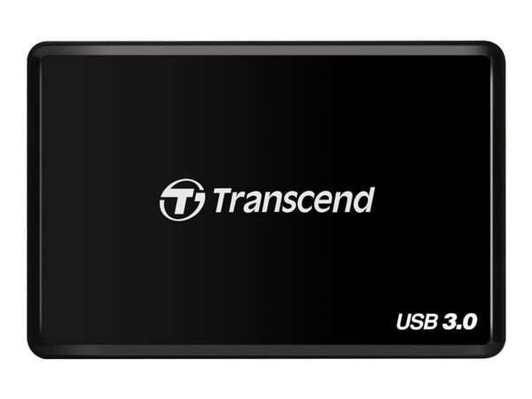 Transcend Multi-Card Reader RDF8 - Kortleser (MS, CF, SDHC, MS Micro, microSDHC, SDXC, SDHC UHS-I, SDXC UHS-I, MS XC) - USB 3.0
