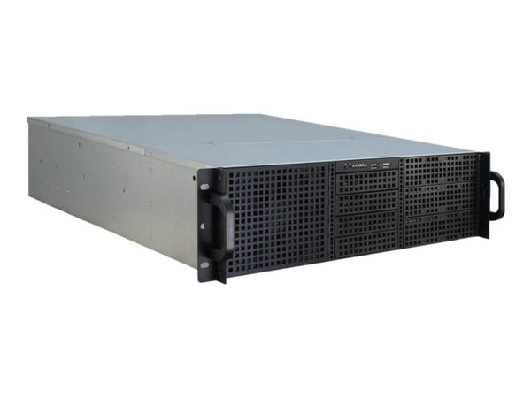 Inter-Tech IPC 3U-30255 - Kan monteras i rack 3U - SSI CEB - ingen strömförsörjning - USB