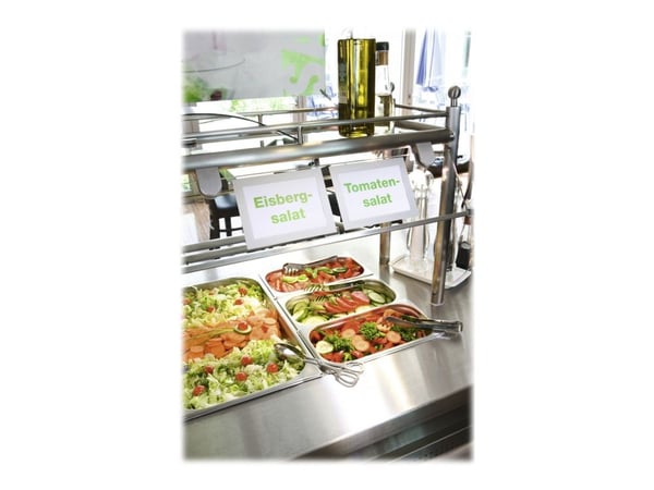 DURABLE DURAFRAME - Dokumentholder - overflatemontert - for A6 - dobbeltsidet - sølv (en pakke 2)