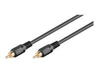 MicroConnect - Lydkabel - RCA hann til RCA hann - 5 m