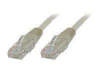 MicroConnect - Nätverkskabel - RJ-45 (hane) till RJ-45 (hane) - 3 m - UTP - CAT 5e - grå