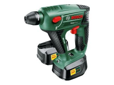 Bosch Uneo Maxx - Roterende hammer - trådløs - 2 moduser - SDS-Quick - 0.6 joule - uten batteri - 18 V - SOLO