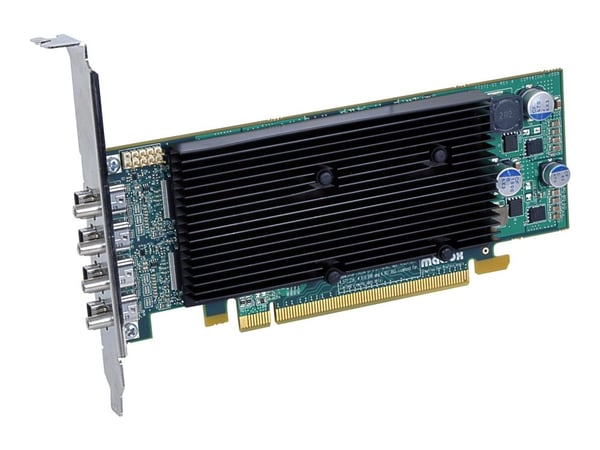 Matrox M9148 - Grafikkort - M9148 - 1 GB - PCIe x16 låg profil - 4 x Mini DisplayPort