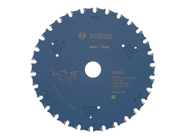 Bosch Expert for Steel - Sirkelformet sagblad - for stål - 160 mm - 30 tenner
