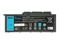 Dell Primary Battery - Batteri til bærbar PC - litiumion - 4-cellers - 52 Wh - for Latitude E7250