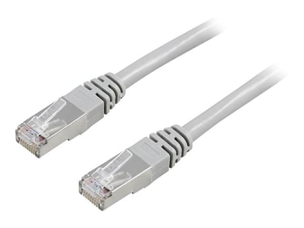 DELTACO - Patchkabel - RJ-45 (han) til RJ-45 (han) - 5 m - FTP - CAT 6