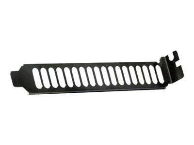 SilverStone Aero Slots - Slukningspanel for systemfordeling - sort - 12 cm