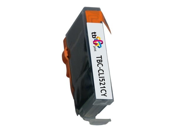 TB - 10 ml - cyan - kompatibel - blekkpatron (alternativ for: Canon CLI-521C) - for Canon PIXMA iP4700, MP540, MP550, MP560, MP620, MP630, MP640, M...