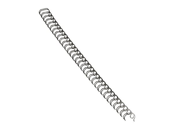 Fellowes - 10 mm - 297 mm - 34 ringer - A4 (210 x 297 mm) - 80 ark - svart - 100 stk bindestreng - for Fellowes Galaxy E, Galaxy Wire, Quasar 130