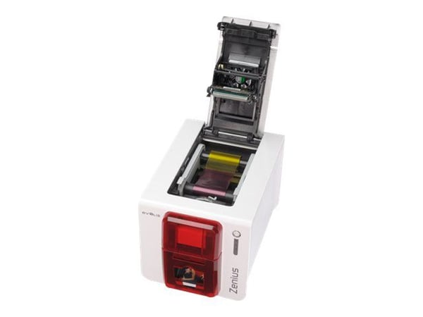 Evolis Zenius Expert, Lämpösiirto, Väri, Langallinen & langaton, Punainen