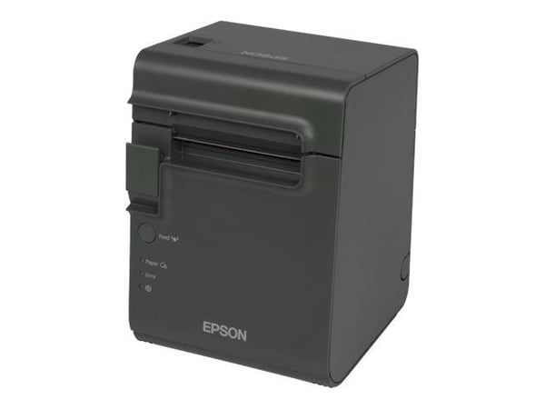 Epson TM L90 - Kvitteringsskriver - termolinje - Rull (8 cm) - 203 dpi - inntil 150 mm/sek - USB 2.0, seriell - kutter - mørk grå