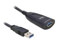 Delock USB Cable - USB-förlängningskabel - USB typ A (hane) till USB typ A (hona) - USB 3.0 - 5 m - aktiv