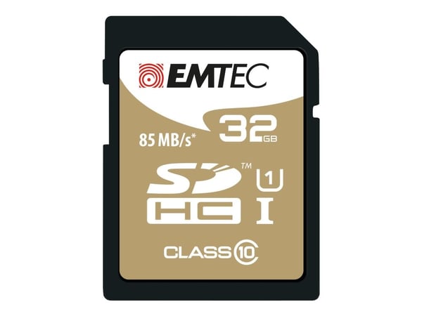 EMTEC Gold+ - Flashminnekort - 32 GB - Class 10 - SDHC