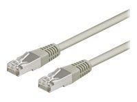 wentronic - Nettverkskabel - RJ-45 (hann) til RJ-45 (hann) - 3 m - FTP - CAT 5e - grå