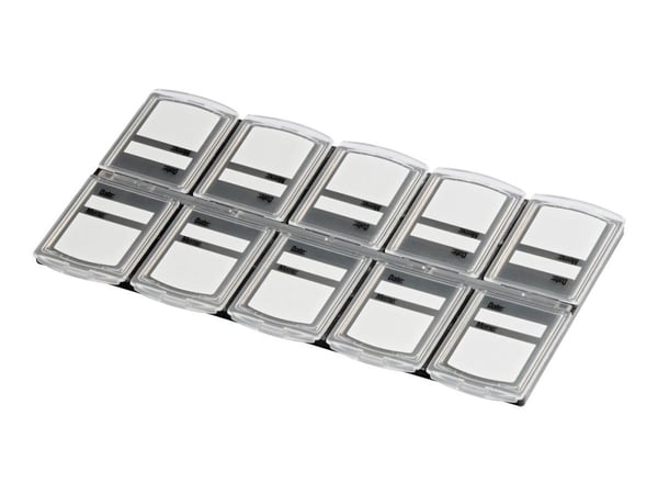 Hama 00095985, Polypropeeni (PP), Musta, Läpinäkyvä, 142 mm, 74 mm, 4 mm, 210 mm