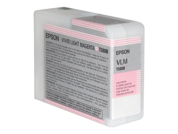 Epson - 80 ml - livlig lys magenta - original - blekkpatron - for Stylus Pro 3880, Pro 3880 Mirage Edition, Pro 3880 Signature Worthy Edition