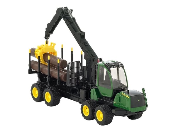 Bruder Professional Series John Deere 1210E Forwarder with 4 Trunks and Grab (02133)