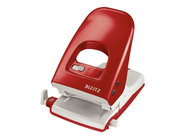 Leitz NeXXt - Hullstanser - 40 ark / 4 mm - metall - rød