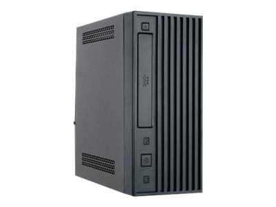 Chieftec UNI Series BT-02B - Tower - mini-ITX 250 watt - svart - USB/lyd