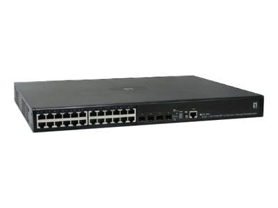LevelOne GTL-2691, Hallittu, L3, Gigabit Ethernet (10/100/1000), Täysin kaksipuolinen, Telineasennus
