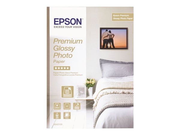 Epson Premium Glossy Photo Paper - Blank - harpiksbelagt - Rull (61 cm x 30,5 m) - 165 g/m² - 1 rull(er) fotopapir - for SureColor SC-P10000, P2000...
