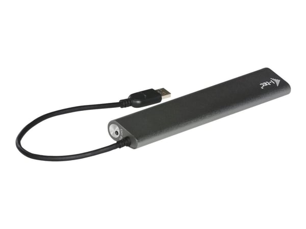 i-Tec USB 3.0 Metal Charging HUB - Hub - 7 x SuperSpeed USB 3.0 - stasjonær