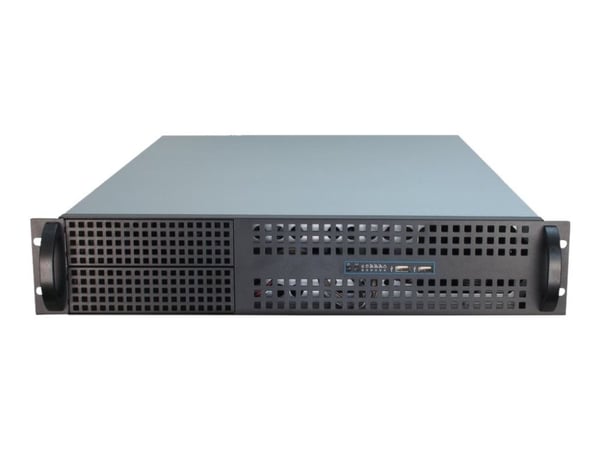 Inter-Tech 2U-2129N, Teline, Palvelin, Musta, Hopea, ATX, EATX, mikro ATX, Mini-ITX, SSI EEB, Terästä, 2U