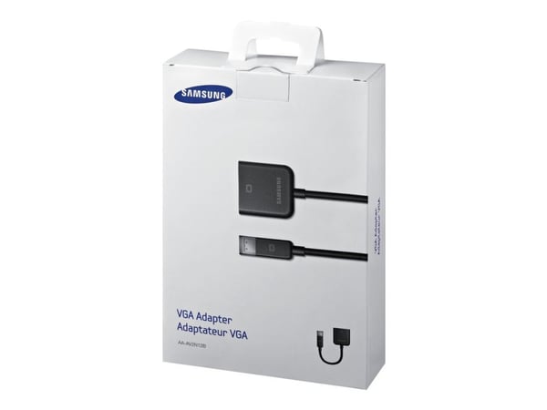 Samsung AA-AV2N12B - VGA-adapter - 12-pins mini-VGA (hann) til HD-15 (VGA) (hunn) - 12 cm - for ATIV Book 5; 7; 9; 9 Lite; 9 Plus; Series 5; 5 Ultr...