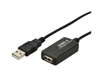 ASSMANN - USB forlængerkabel - USB (hun) til USB (han) - USB 2.0 - 5 m - aktiivinen
