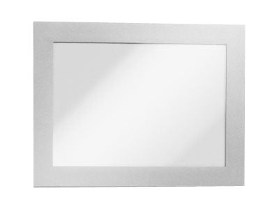 DURABLE DURAFRAME MAGNETIC - Dokumentholder - for A6 - magnetisk - sølv (en pakke 5) DURABLE DURAFRAME MAGNETIC - Dokumentholder - for A6 - magnetisk - sølv (en pakke 5)