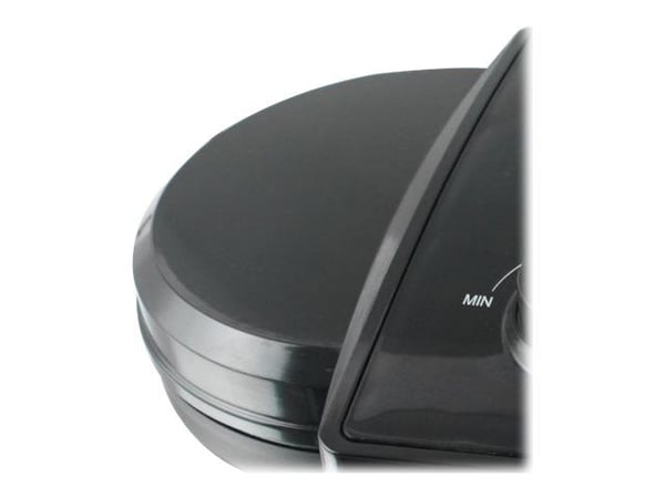 Waves WM-107165 - Vaffelmaskin - 1.3 kW - svart