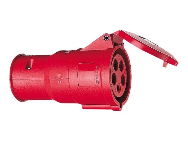 Brennenstuhl 1081060, 1 AC-pistorasia(a), IP44, Punainen, 400 V, 32 A, 1 kpl