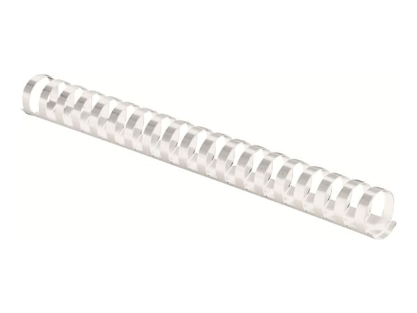 Spiralrygge Fellowes A4 hvid 51mm 21 ringe 411-450ark - (100 stk.)