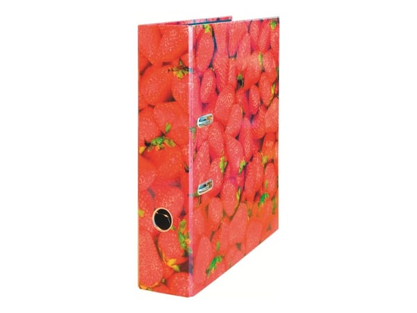 Herlitz 10485126, A4, Vaaleanpunainen, Musta, Punainen, 80 mm, 1 kpl