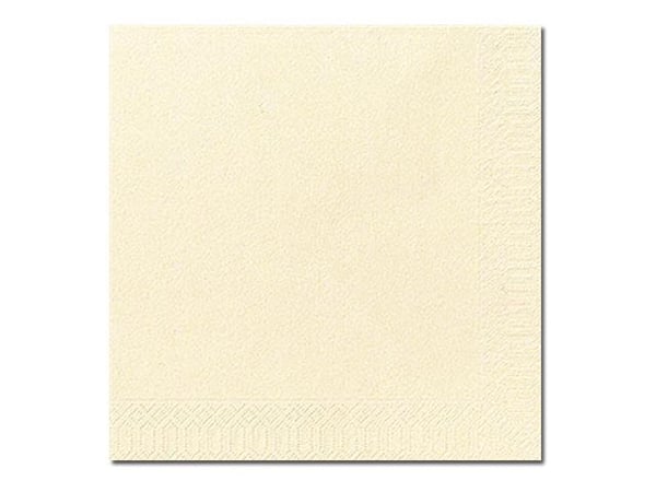 Duni - Servett - Storlek 40 x 40 cm - engångsvara - champagne (paket om 125)