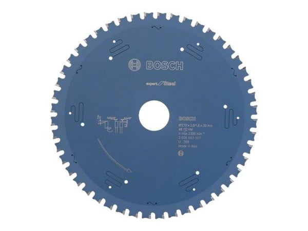 Bosch Expert for Steel - Sirkelformet sagblad - for stål - 210 mm - 48 tenner