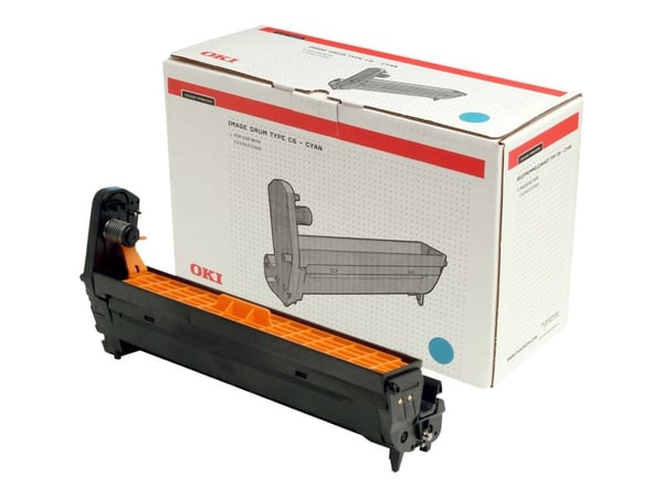 OKI - Cyan - original - trommesett - for C5100, 5100n, 5200, 5200n, 5200ne, 5300, 5300dn, 5300n, 5300nccs, 5400, 5400dn, 5400n