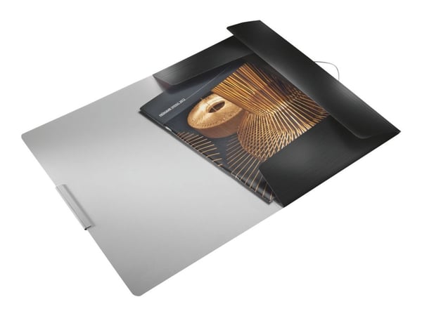 Leitz Style 3-Flap, A4, Polypropeeni (PP), Musta, 150 arkkia, 80 g/m², Kuminauha