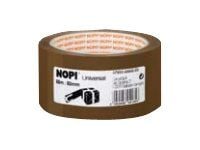 Nopi Universal - Förpackningstejp - 50 mm x 66 m - brun