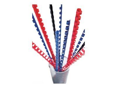 Fellowes Plastic Comb - 45 mm - 21 ringar - A4 (210 x 297 mm) - 410 ark - vit - 50 stk plastbindningskam - för Fellowes Galaxy 500, Galaxy E 500, P...