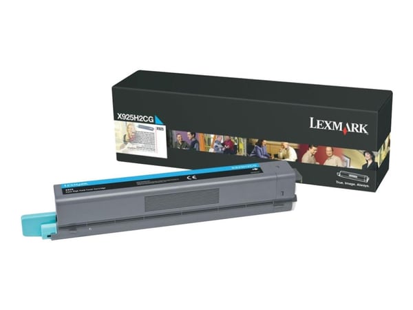 Lexmark - Høy ytelse - cyan - original - tonerpatron - for Lexmark X925de, X925de 4, X925dte
