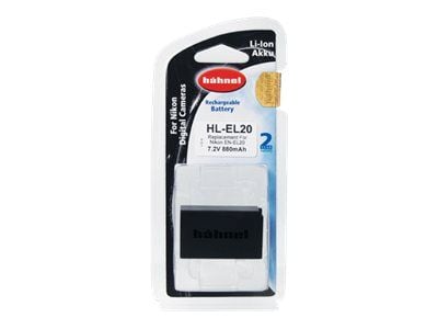 Hähnel HL-EL20 - Batteri - Li-Ion - 880 mAh - for Nikon 1 AW1, J1, J2, J3, S1; Coolpix A