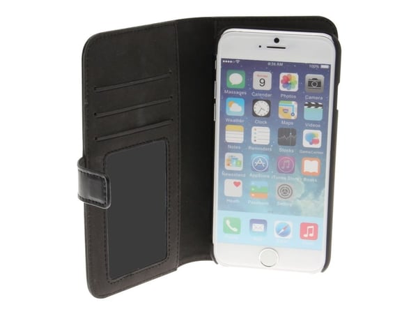 Insmat 650-2240, Avattava kotelo, Apple, iPhone 6, Musta