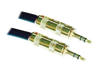 MicroConnect - Audiokabel - minitelefon stereo 3,5 mm han til minitelefon stereo 3,5 mm han - 3 m