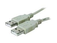 MicroConnect - USB-kaapeli - USB (uros) - USB (uros) - 1,8 m