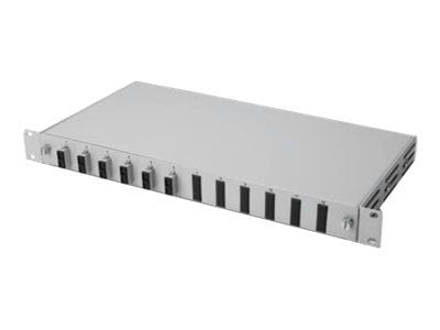 DIGITUS Professional DN-96322/9 - Fiberoptisk skarvlåda - 1U - 19"