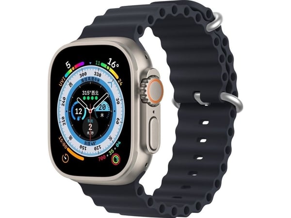 Dux Ducis stropp til Watch 8 / 7 / 6 / 5 / 4 / 3 / 2 / SE (41 / 40 / 38mm) silikon grå (OceanWave Version)