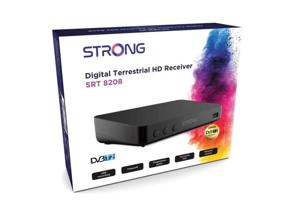 Sterk SRT8208 DVB-T/DVB-T2 H.265 HD-dekoder